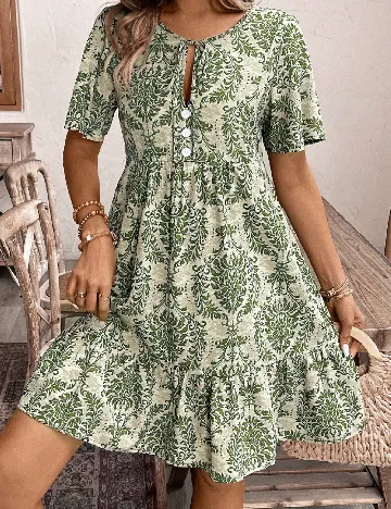 Rochie scurta SHEIN, crem