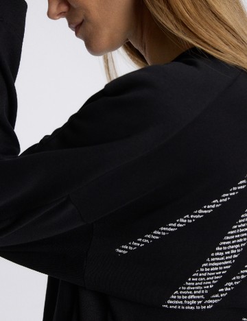 Bluza Reserved, negru