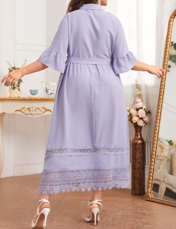 Rochie lunga SHEIN CURVE, lila
