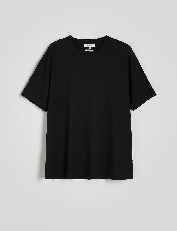 Tricou Reserved, negru
