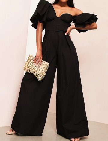Salopeta ASOS, negru