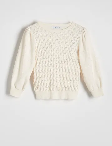 Bluza Reserved, crem