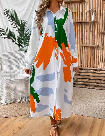 Rochie lunga SHEIN, mix culori
