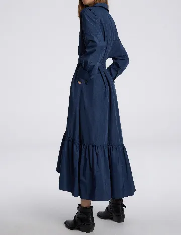 Rochie medie Reserved, bleumarin