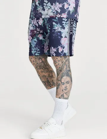 Pantaloni scurti SikSilk, bleumarin