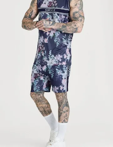 Pantaloni scurti SikSilk, bleumarin