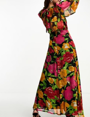 Rochie medie Miss Selfridge, floral print