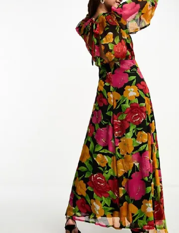 Rochie medie Miss Selfridge, floral print