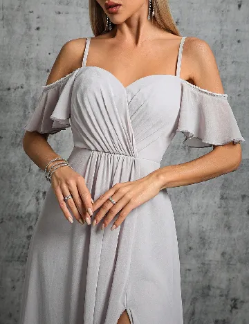 Rochie lunga SHEIN, gri
