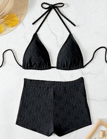 Costum de baie SHEIN, negru