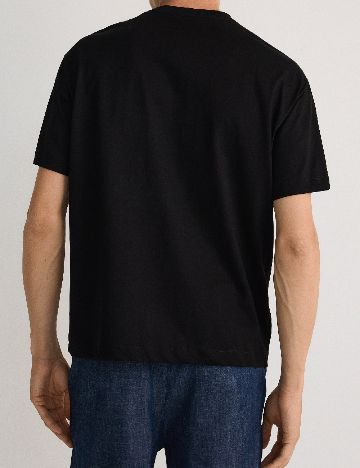 Tricou Reserved, negru