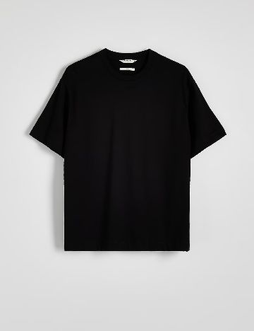 Tricou Reserved, negru