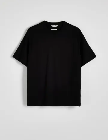 Tricou Reserved, negru