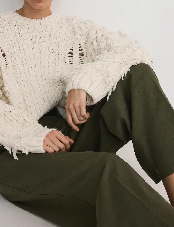 Pantaloni Reserved, verde