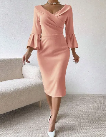 Rochie medie SHEIN, roz