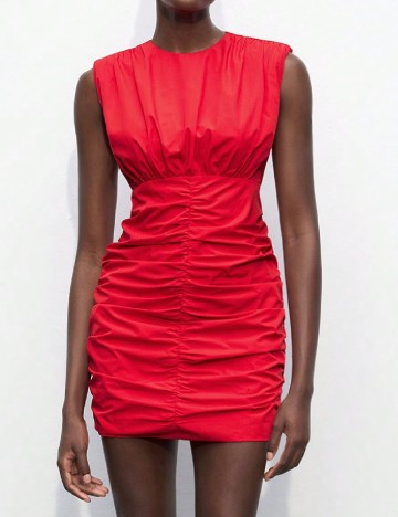 Rochie scurta SHEIN, rosu