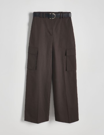 Pantaloni Reserved, maro