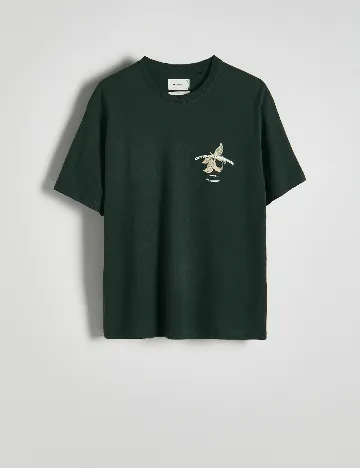Tricou Reserved, verde