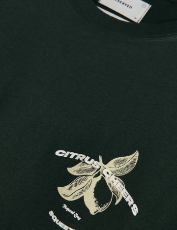 Tricou Reserved, verde