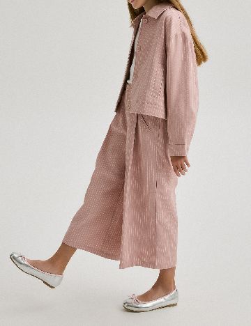 Pantaloni Reserved, roz