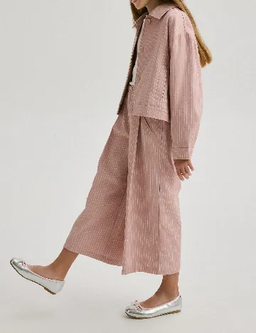 Pantaloni Reserved, roz