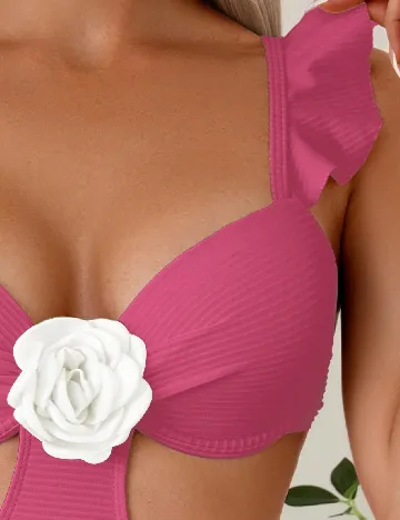 Costum de baie SHEIN, roz