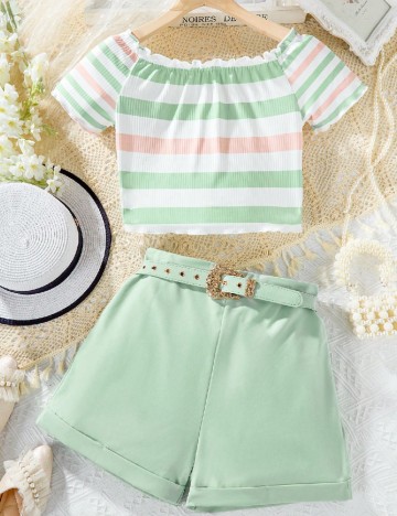 Compleu Shein Kids, mix culori