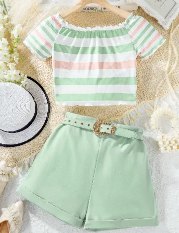Compleu Shein Kids, mix culori