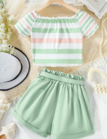 Compleu Shein Kids, mix culori