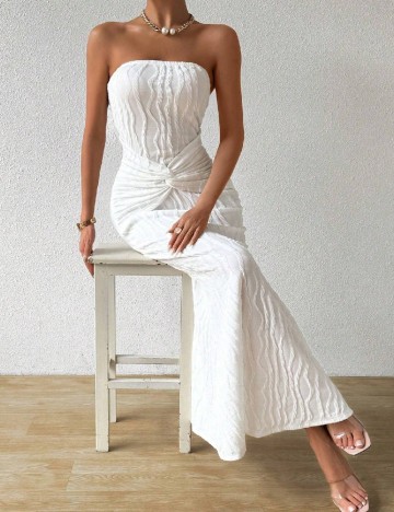 Rochie lunga SHEIN, alb