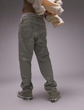 Blugi Topman, albastru