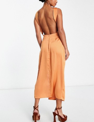 Rochie medie IN THE STYLE, portocaliu