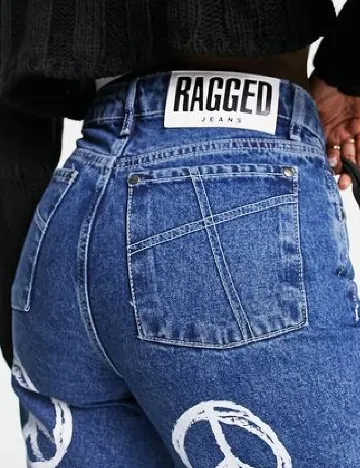 Blugi The Ragged Priest, albastru