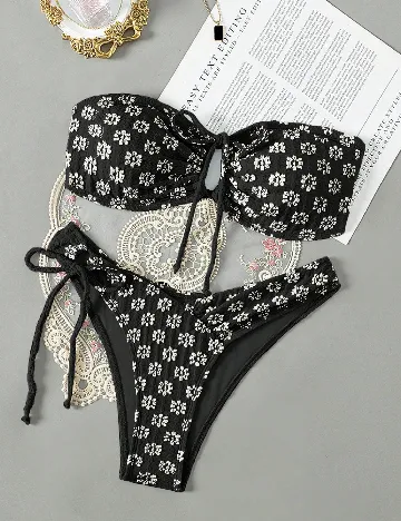 Costum de baie SHEIN, negru