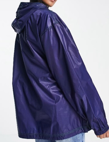 Jacheta de ploaie ASOS, albastru
