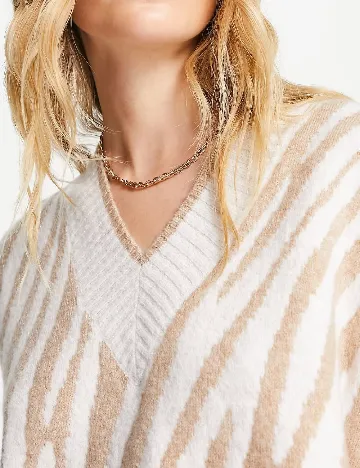 Vesta Top Shop, alb/crem Alb