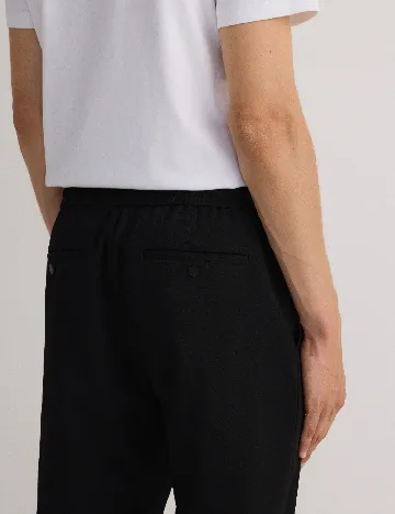 Pantaloni Reserved, negru
