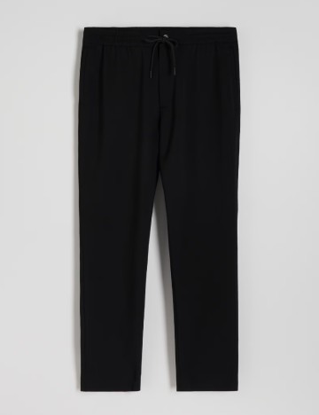 Pantaloni Reserved, negru