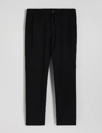Pantaloni Reserved, negru