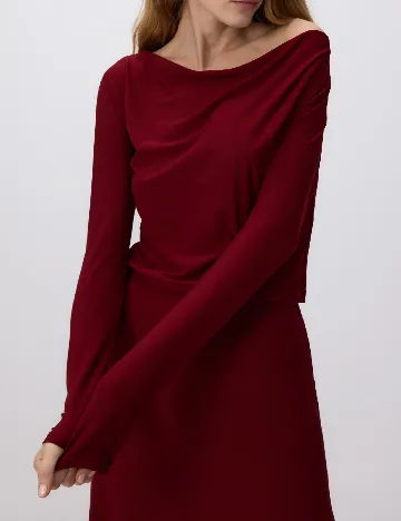 Bluza Reserved, visiniu