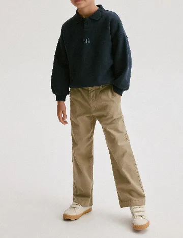 Pantaloni Reserved, bej