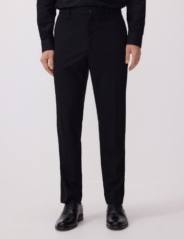 Pantaloni Reserved, negru