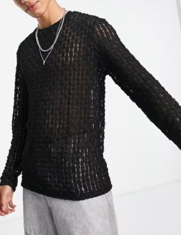 Bluza ASOS, negru