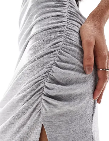 Rochie lunga ASOS, gri