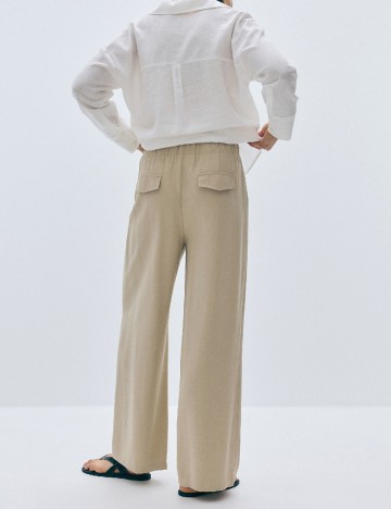 Pantaloni Reserved, bej