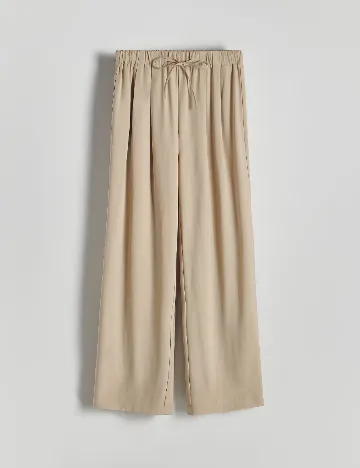 Pantaloni Reserved, bej