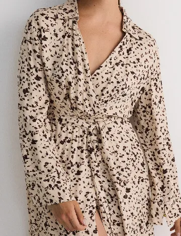 Rochie medie Reserved, crem