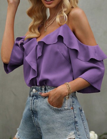 Bluza SHEIN, mov