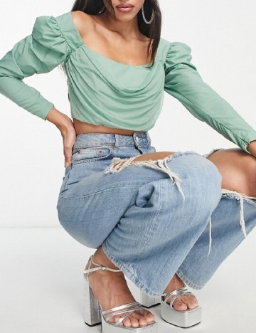 Top ASOS, verde