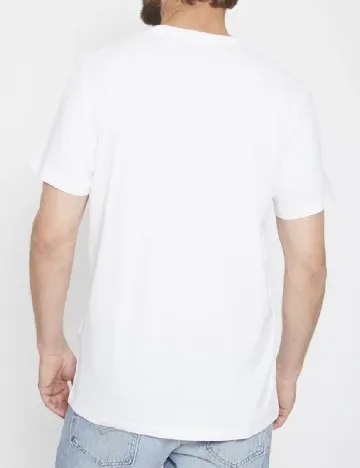 Tricou Jack&Jones Plus Size Men, alb